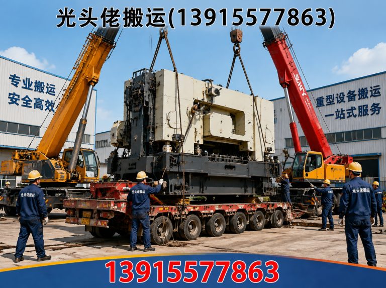 吴江区设备吊装展示图
